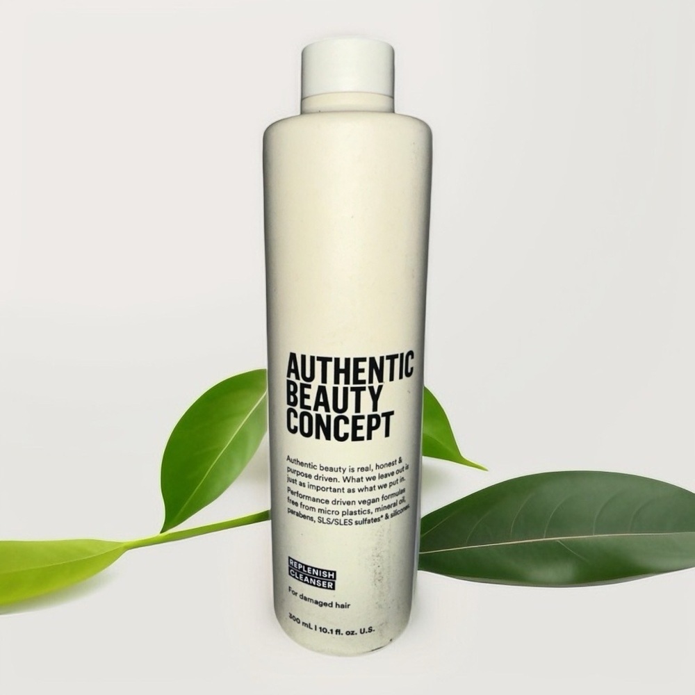 Authentic Beauty Concept Replenish Cleanser 10oz Vegan No Silicone Shampoo